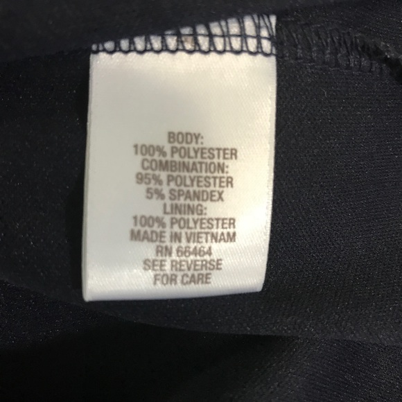 Navy & White Midi Dress - Picture 9 of 10